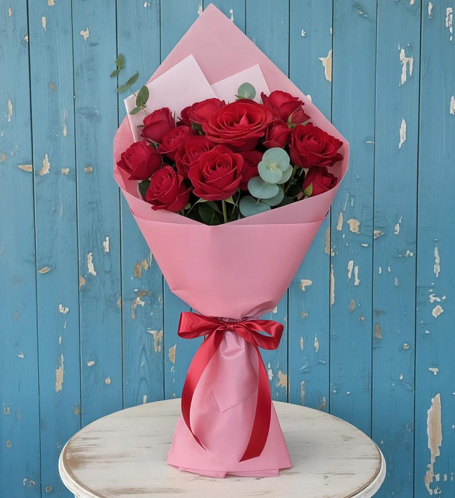 Букет цветов из: Розы в Поселок Володарского