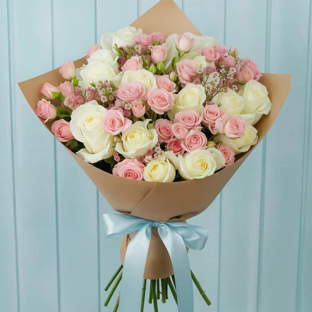 Букет цветов из: Розы в Поселок Володарского