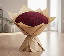 Букет 101 Красная роза в Поселок Володарского