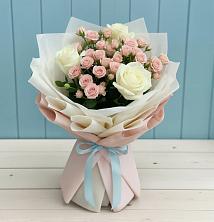 Букет цветов из:  Розы в Поселок Володарского