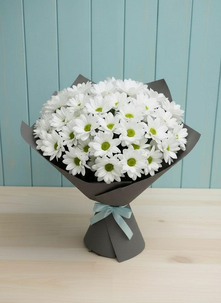 Букет цветов из: Хризантемы в Поселок Володарского