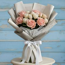 Букет цветов из:  Розы #REPLACE_PRED# Поселок Володарского