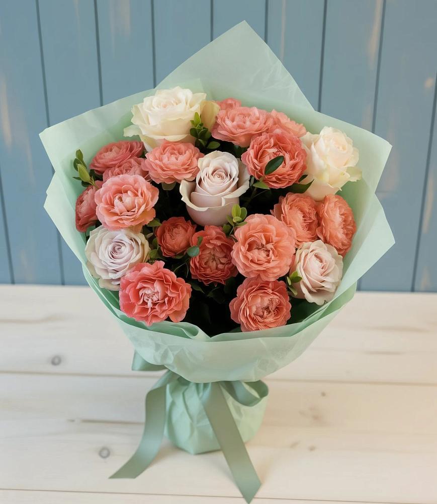 Букет цветов из: Розы в Поселок Володарского