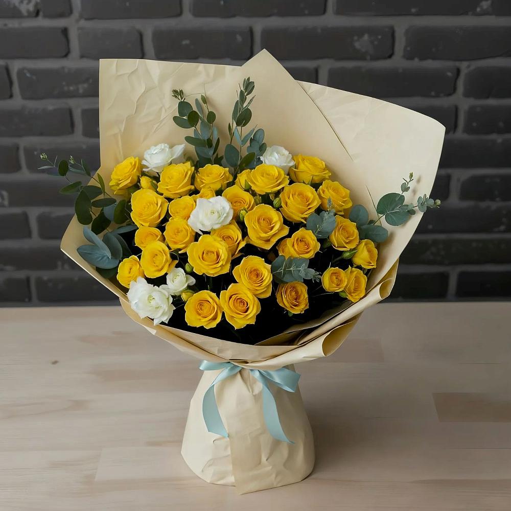 Букет цветов из: Розы в Поселок Володарского