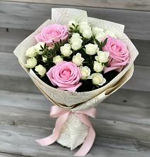 Букет цветов из:  Розы #REPLACE_PRED# Поселок Володарского
