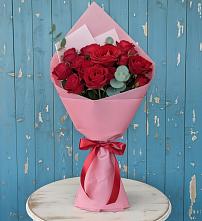 Букет цветов из:  Розы в Поселок Володарского