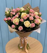 Букет цветов из:  Розы в Поселок Володарского