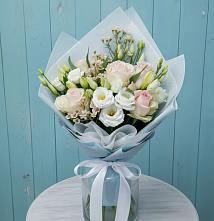 Букет цветов из:  Розы и Лизиантусы #REPLACE_PRED# Поселок Володарского