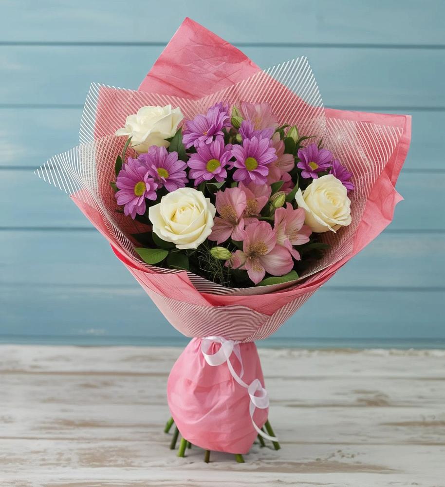 Букет цветов из: Герберы в Поселок Володарского