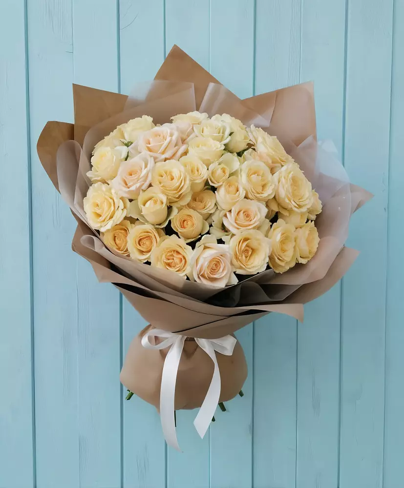 Букет Кремовое облако в Поселок Володарского