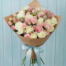 Букет цветов из:  Розы в Поселок Володарского